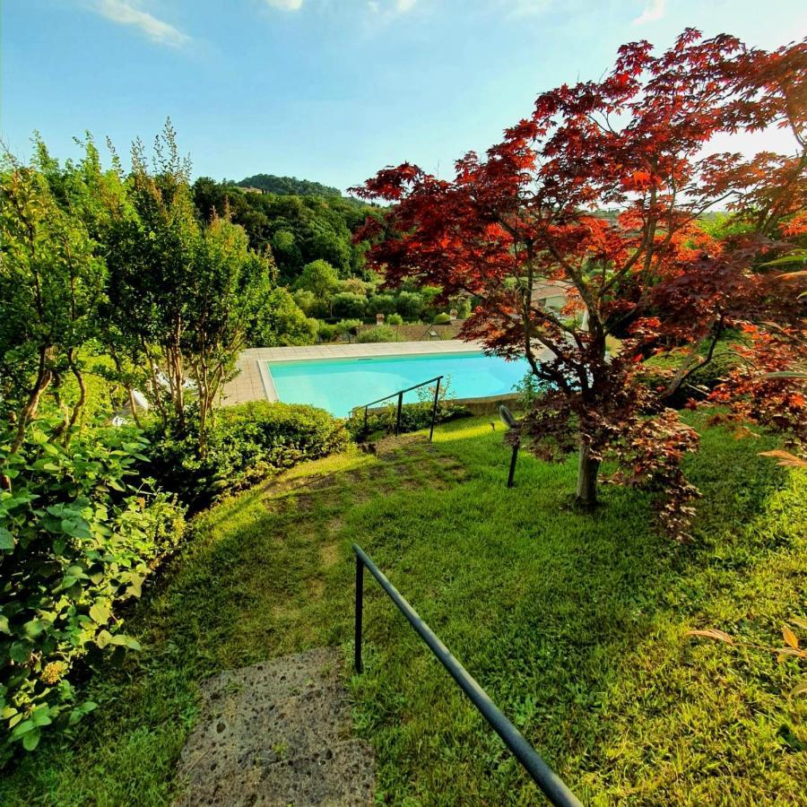 Appartamento Stropea Con Giardino Privato E Piscina Soiano Del Lago Zewnętrze zdjęcie