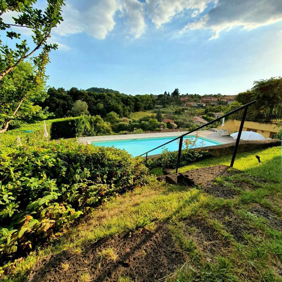 Appartamento Stropea Con Giardino Privato E Piscina Soiano Del Lago Zewnętrze zdjęcie
